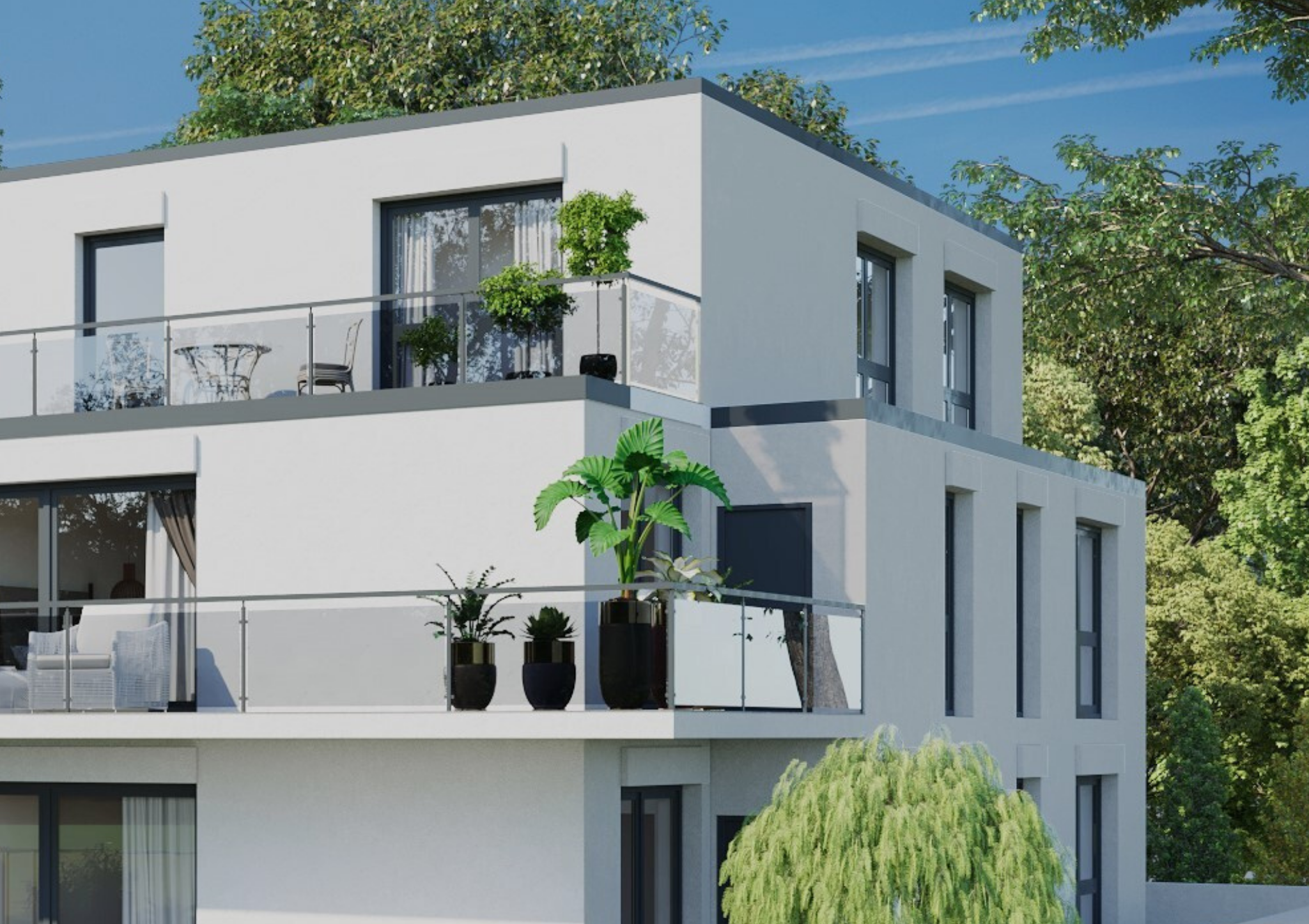 Moderne Massivbauweise